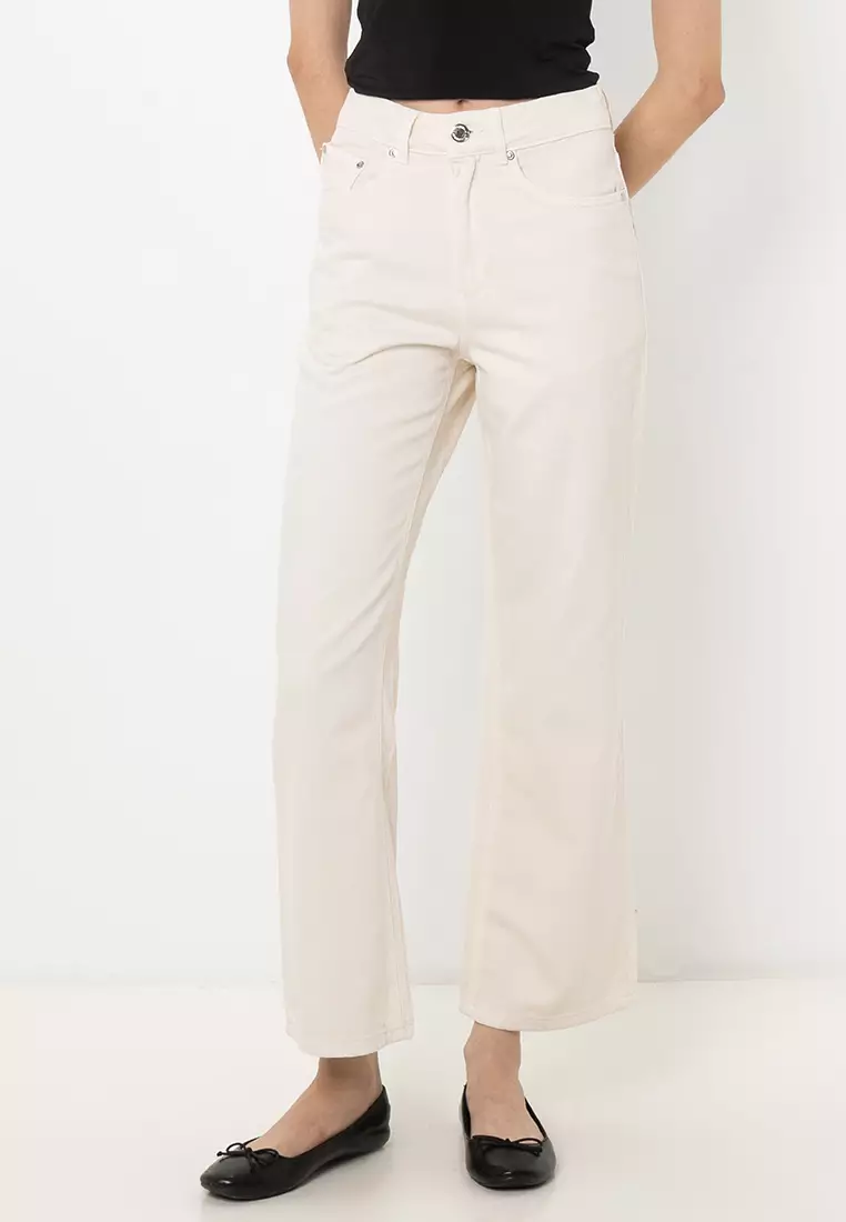 Hudson Barbara High Hudson Jeans High Waisted White Ankle Jeans