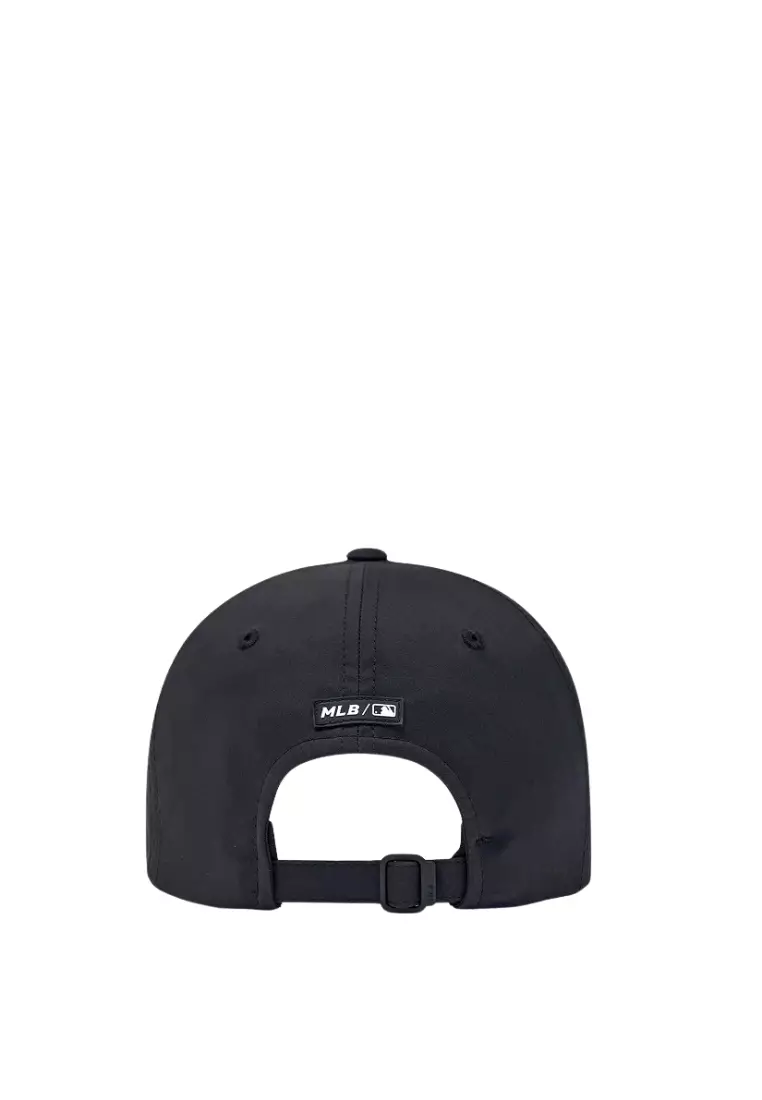 Basic Sportive Unstructured Ball Cap - NY Black