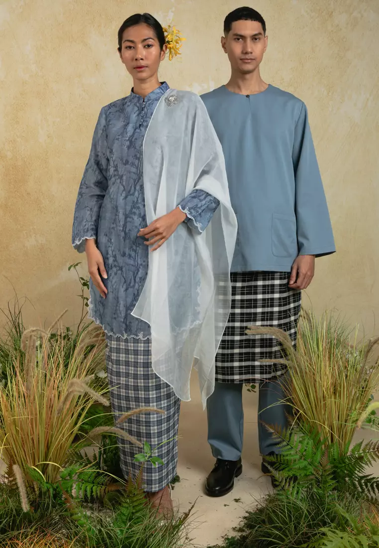 Men's Teluk Belanga with Sampin Set