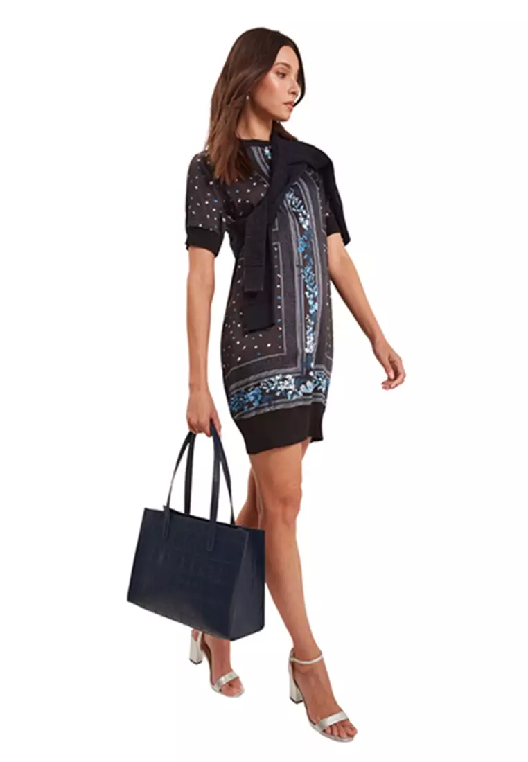 TED BAKERブラックドレス ドラマ使用】Ted Baker テッドベイカー Dixxy Lace Bodice