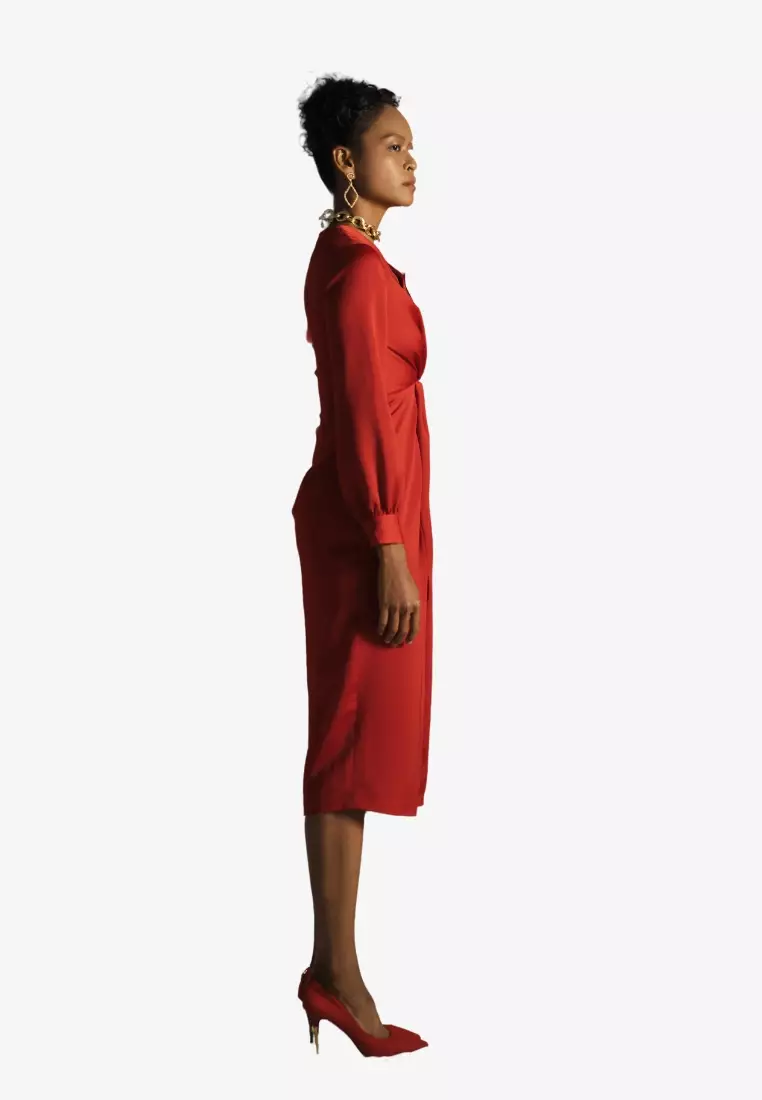 Summer Get Away Silk Dress