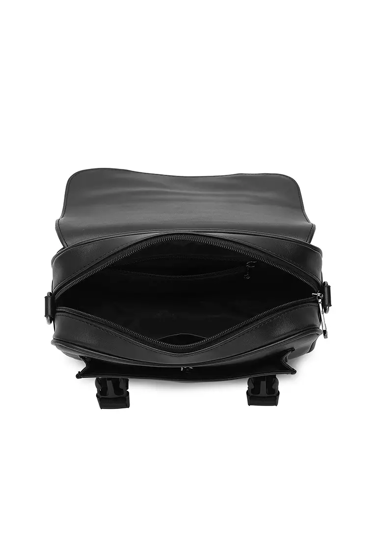 Casual Messenger Bag / Crossbody Bag / Sling Bag (斜孭袋) - 黑色