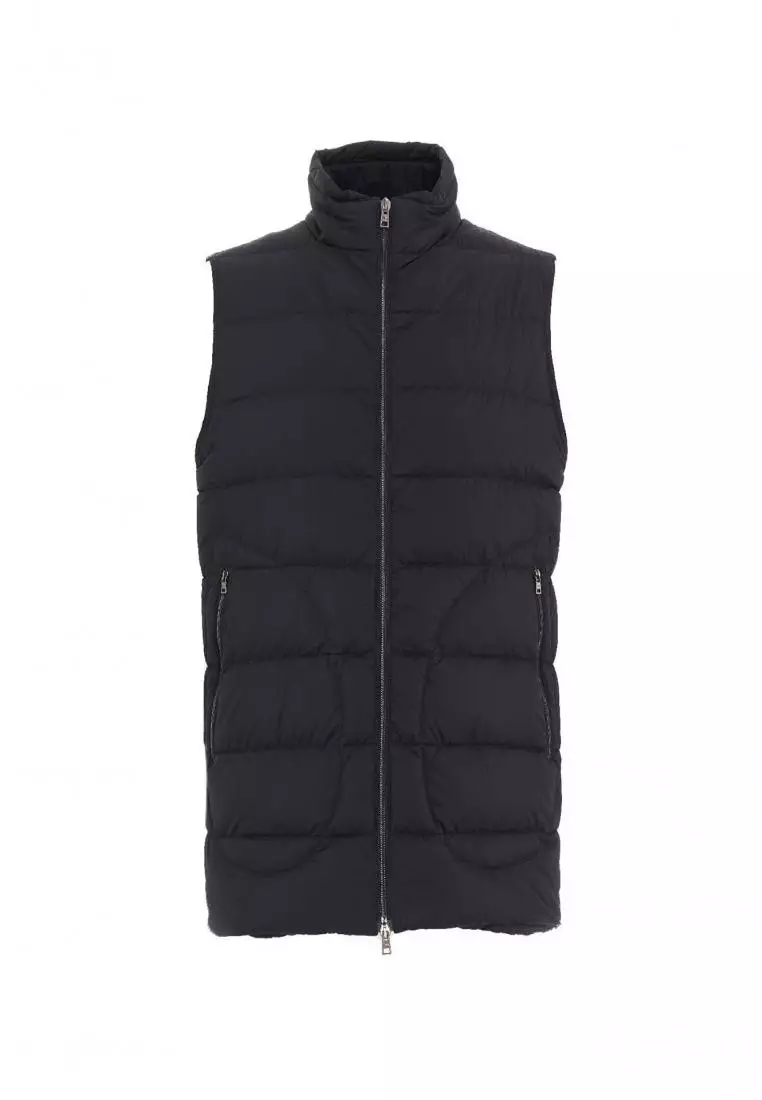 Herno HERNO Down vest Blue 2024 Buy Herno Online ZALORA