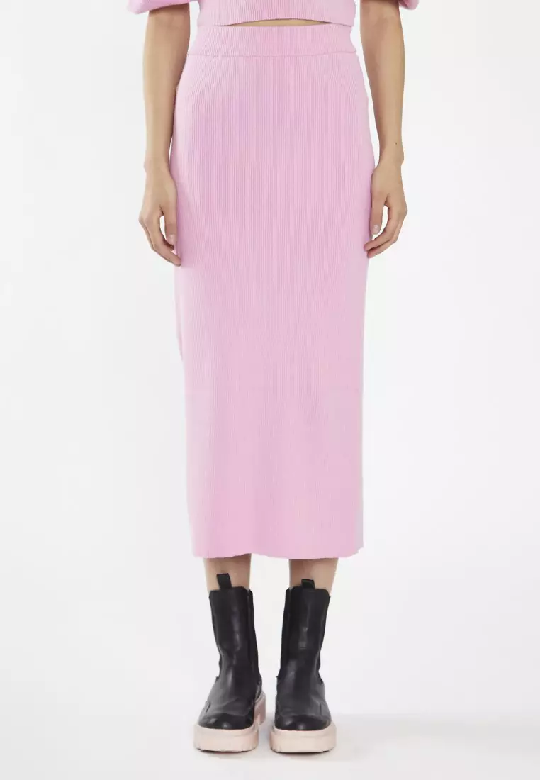 Bubblegum Midi Skirt