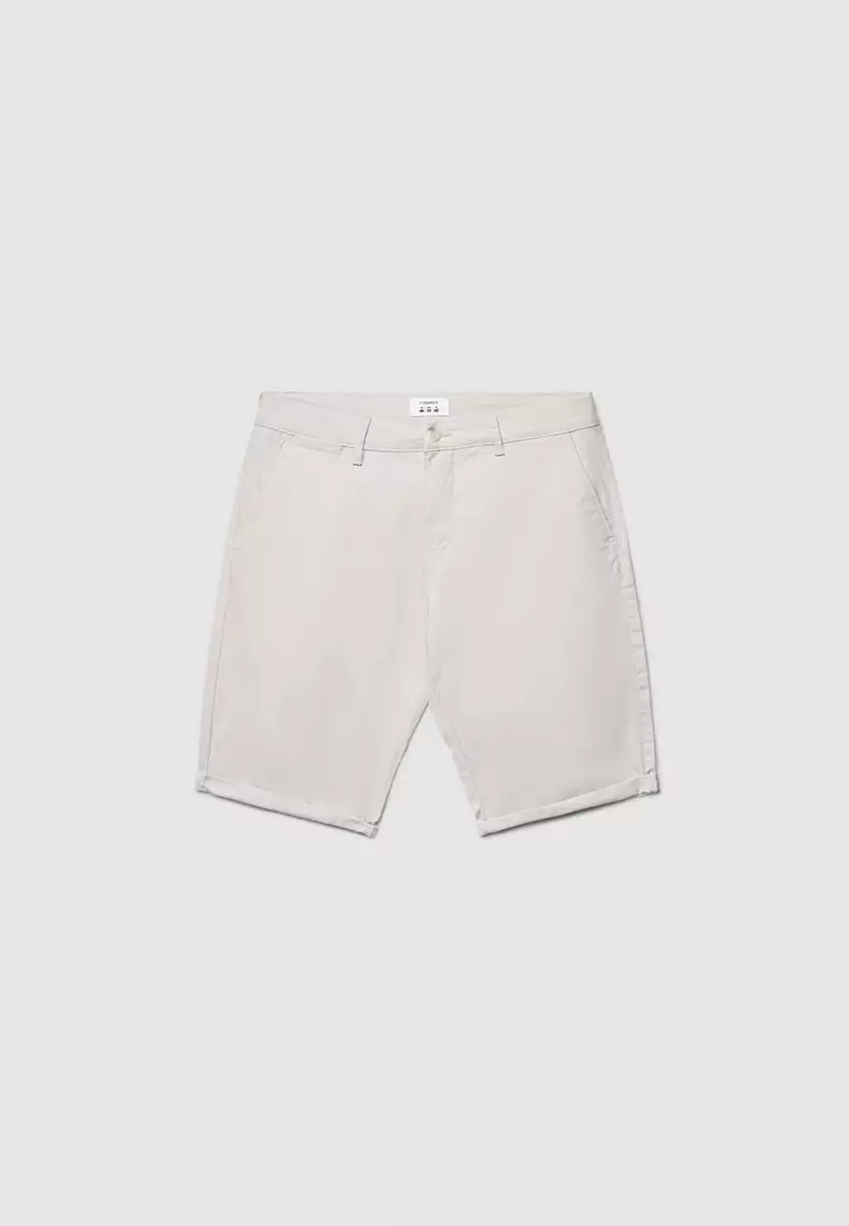 Men's Chino Shorts With Cuffs