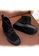 Twenty Eight Shoes black Leather Hidden Heel Platform Mid Boots VB991 5E3C6SHD5D458FGS_3