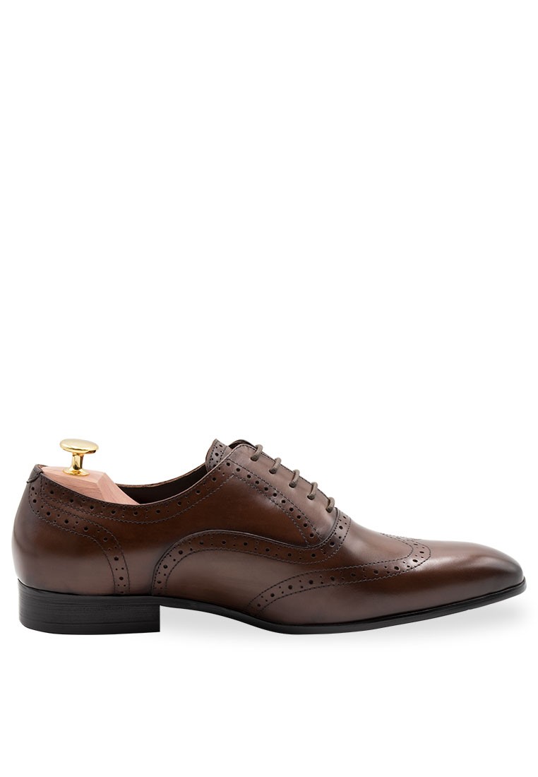 Rosario Wingtip Pecan Oxford