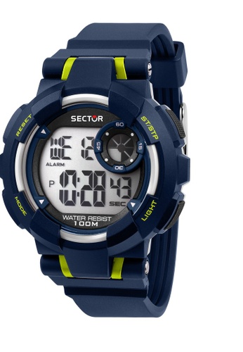 Sector blue Sector Ex-36 45mm Men's Digital Quartz Watch R3251283002 3ABF5ACBFC0C03GS_1
