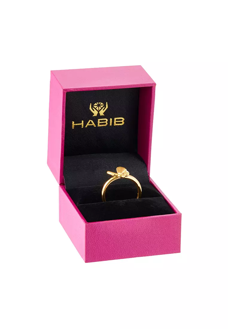 HABIB 999/24K Yellow Gold Ring 9GR01391025