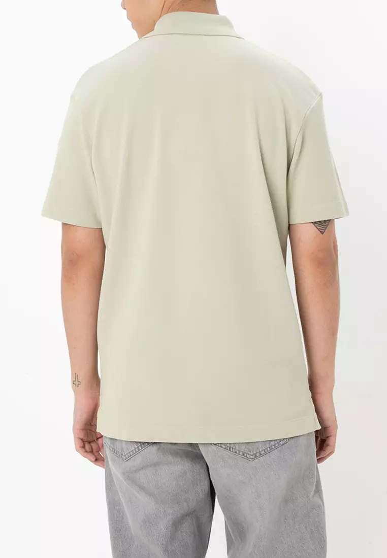 Bold Fox Head Patch Comfort Polo Shirt (ik)