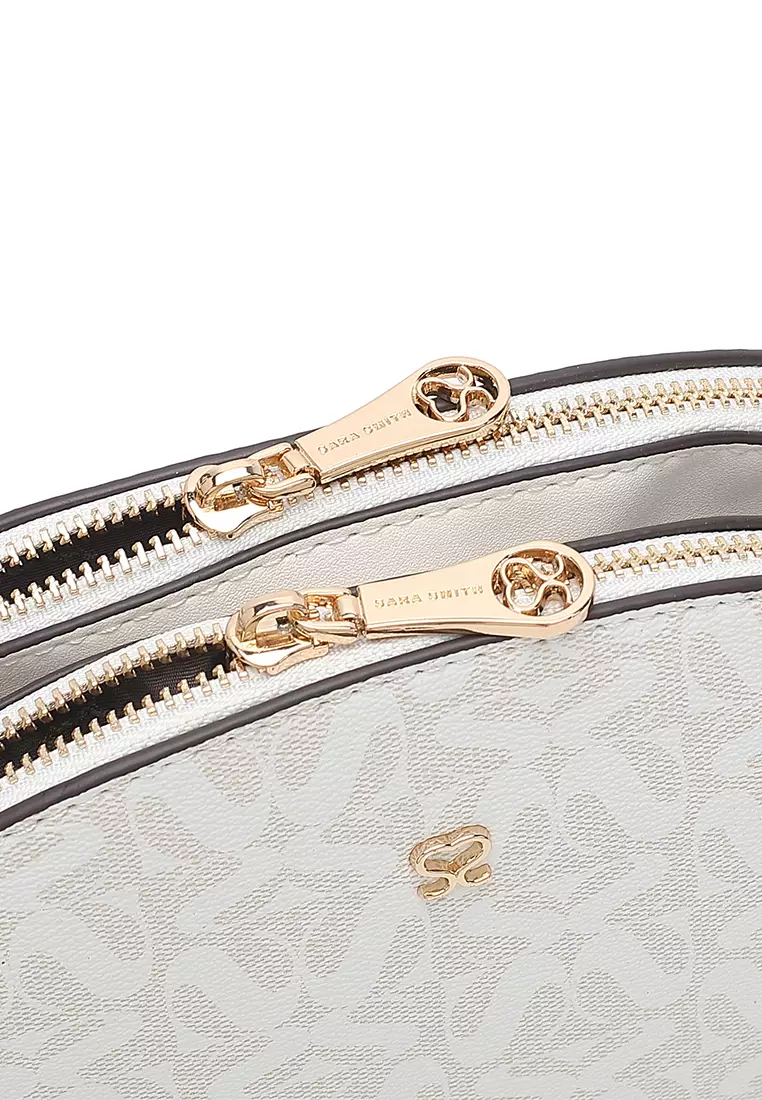 Women's Sling Bag / Crossbody Bag - White
