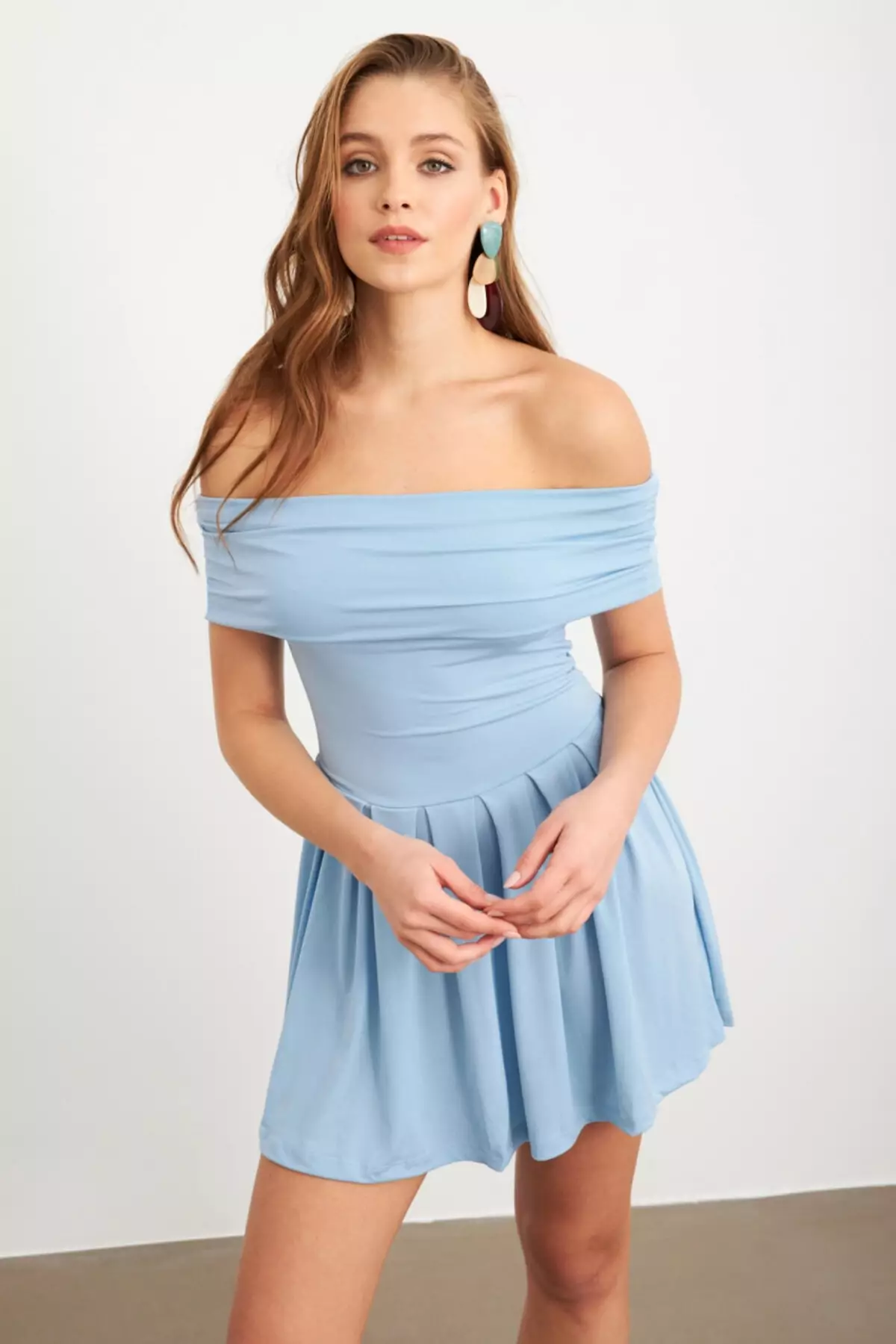 Madonna Collar Mini Dress