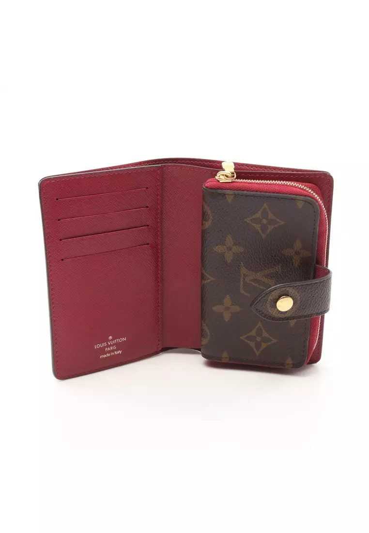 Louis Vuitton Monogram Womens Folding Wallets, Pink