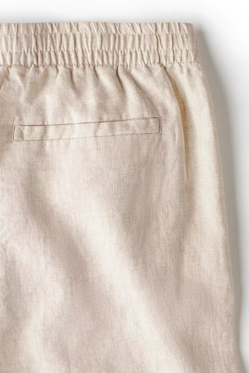 Relaxed Fit Linen shorts