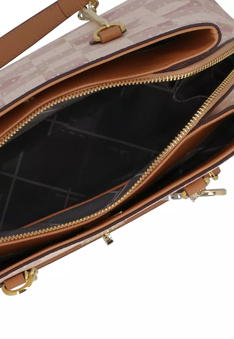 Dark Beige The Camo Tote Bag