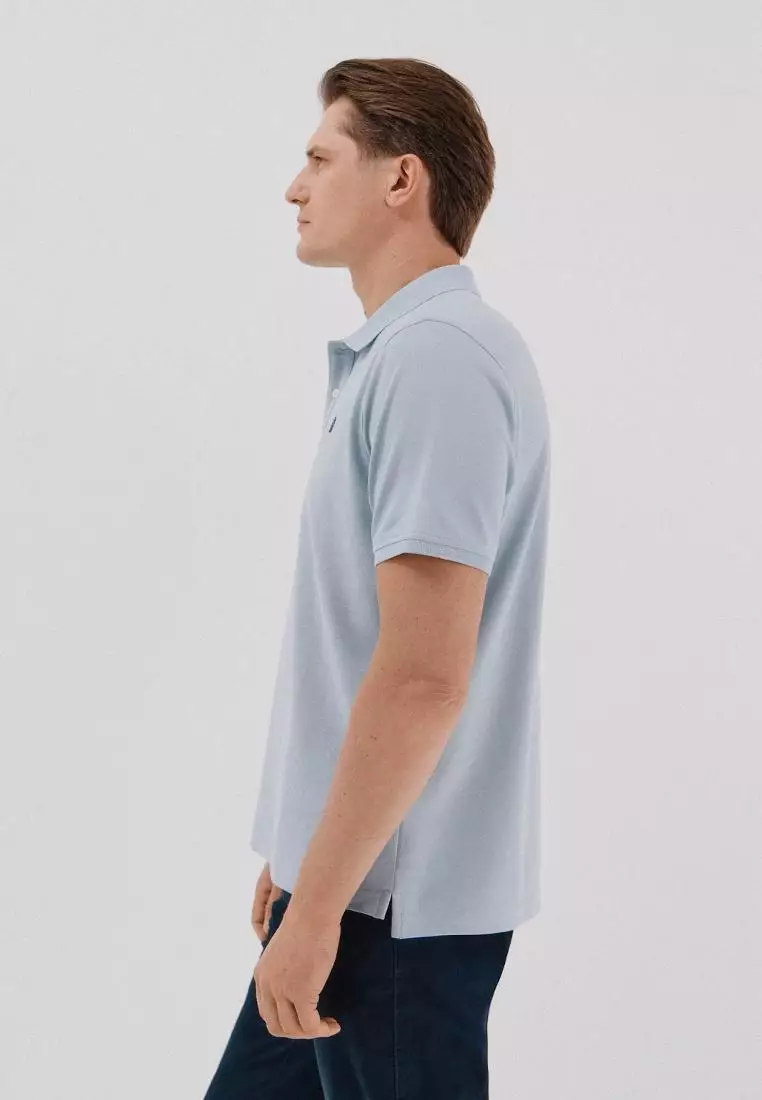 Basic Piqué Polo Shirt