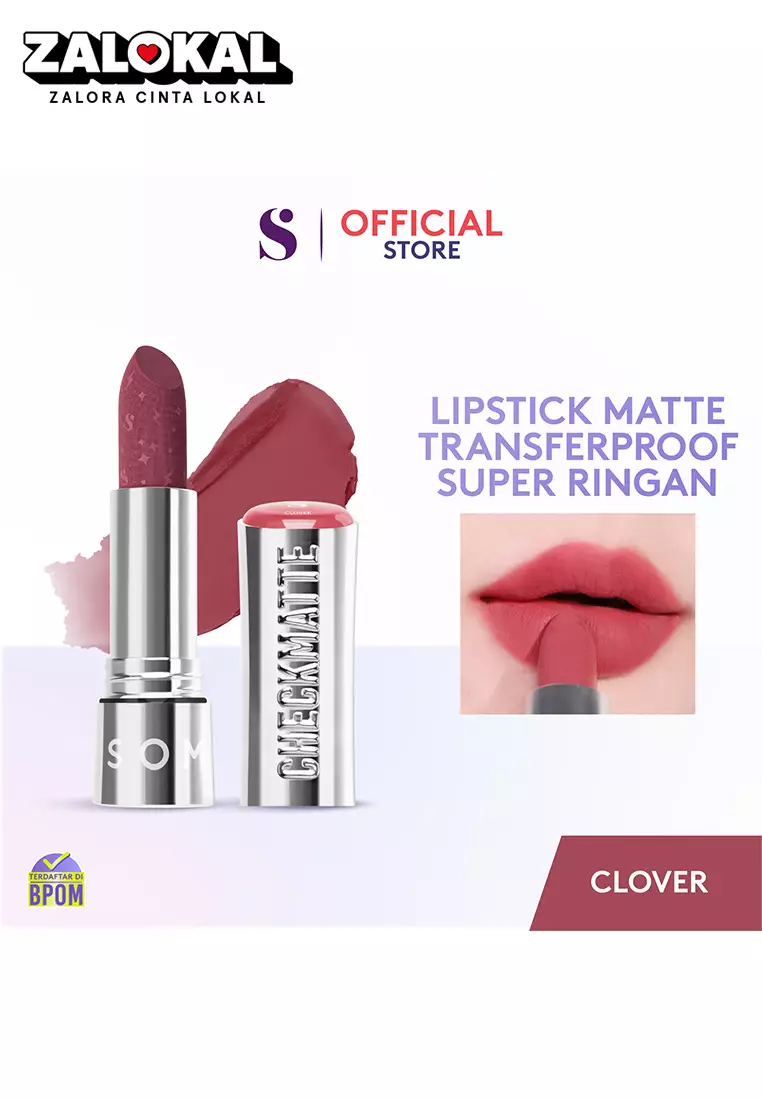 SOMETHINC Checkmatte Transferproof Lipstick - 21 Clover