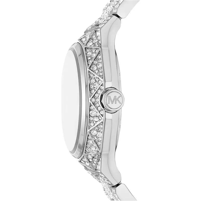 Jam Tangan Wanita Michael Kors Raquel MK4691 Ladies Silver Dial Silver Stainless Steel Strap