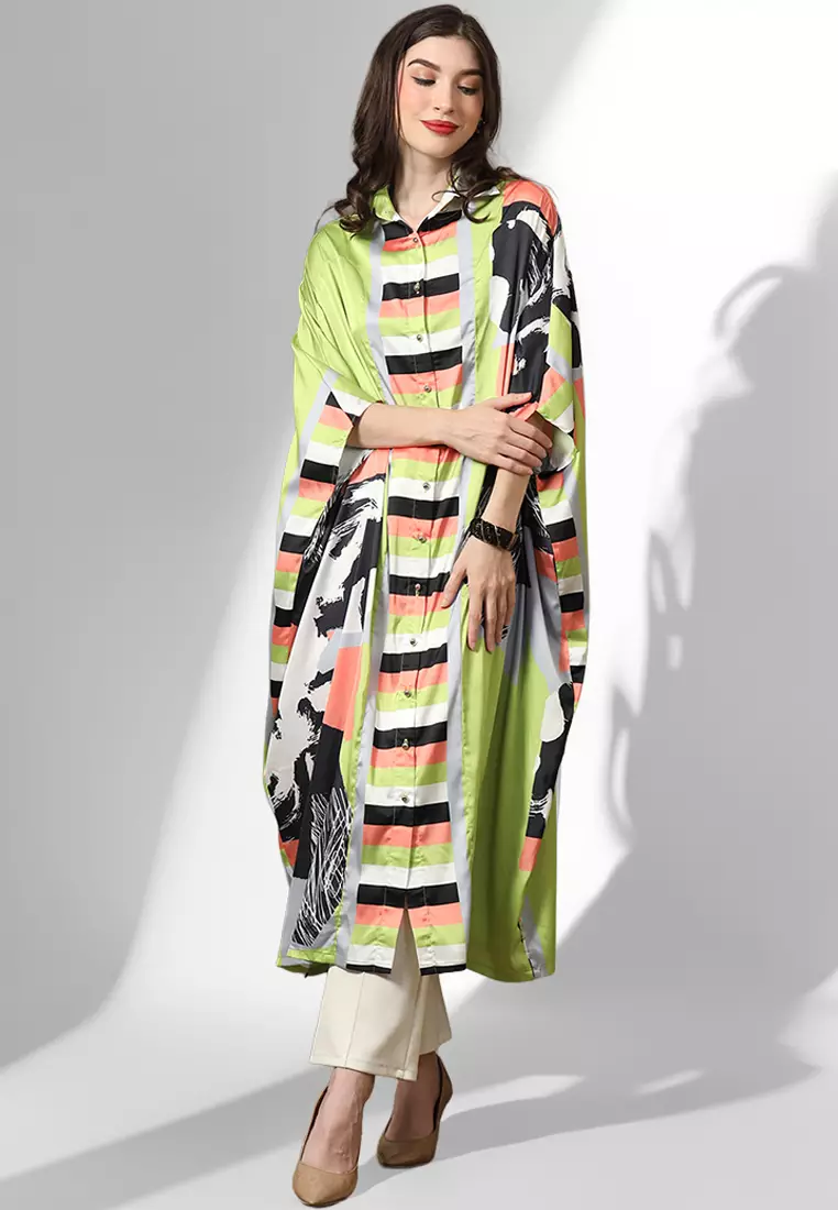 Kanzi Collared Kaftan