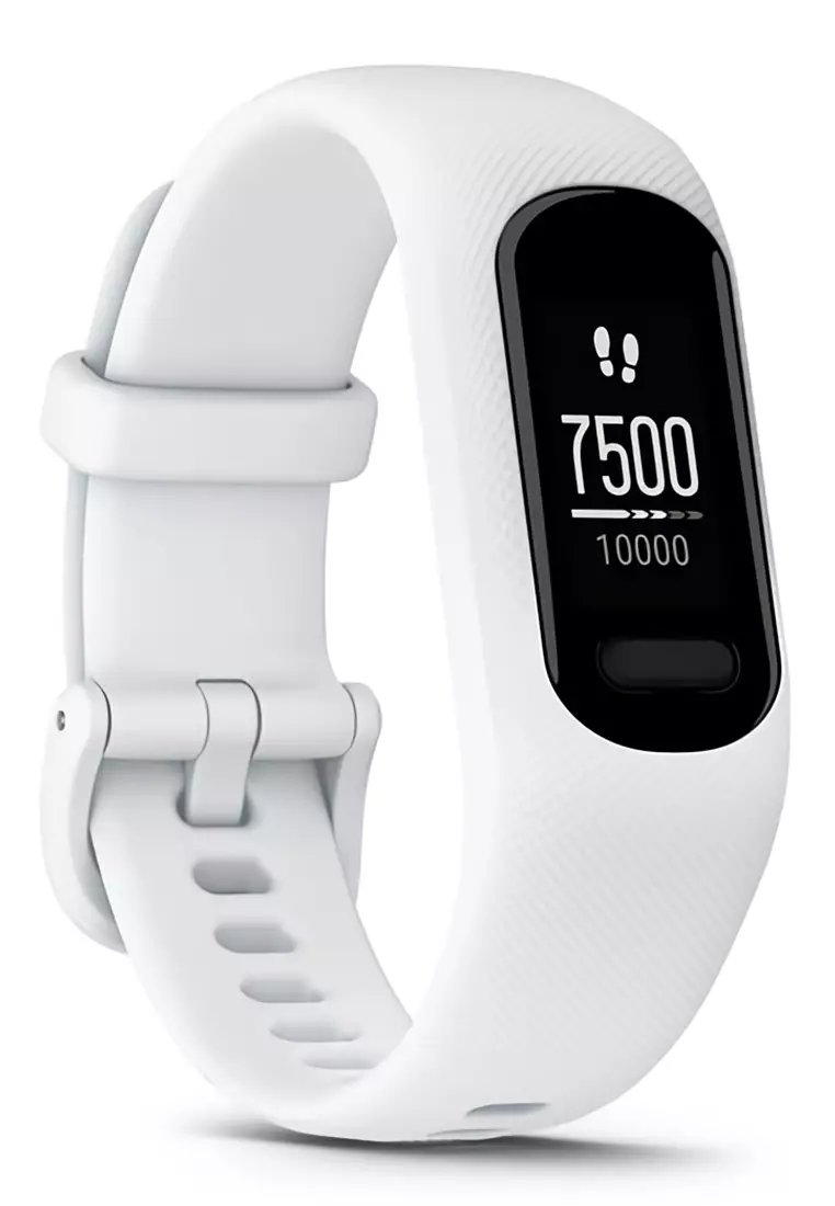 Garmin Vívosmart 5 Small/Medium - Advanced Fitness Tracker - Smart Band - White - Silicone Strap - 010-02645-21