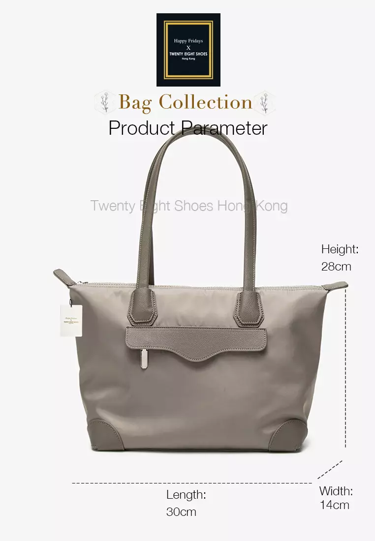 Buy Twenty Eight Shoes Color Matching Nylon Oxford Patch Faux Leather