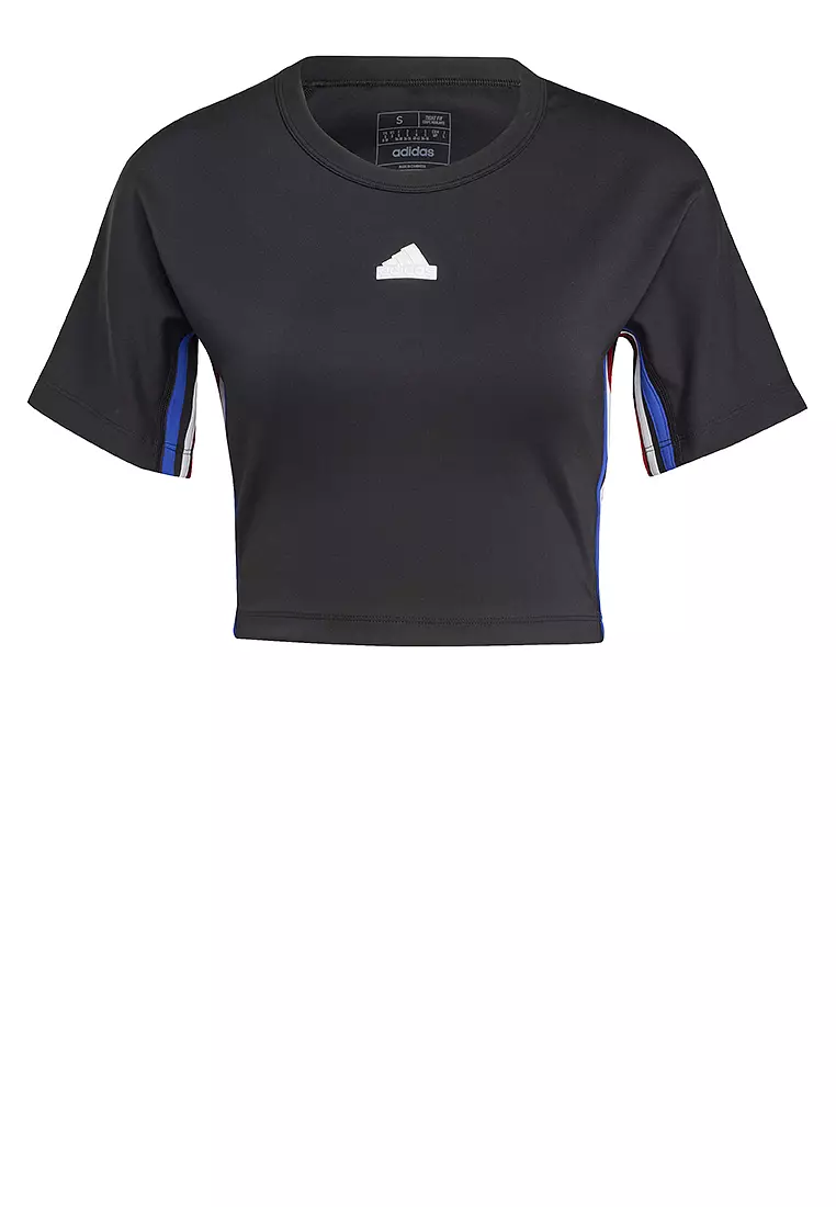 Camiseta Cropped All-Gender Express - Roxo adidas | adidas