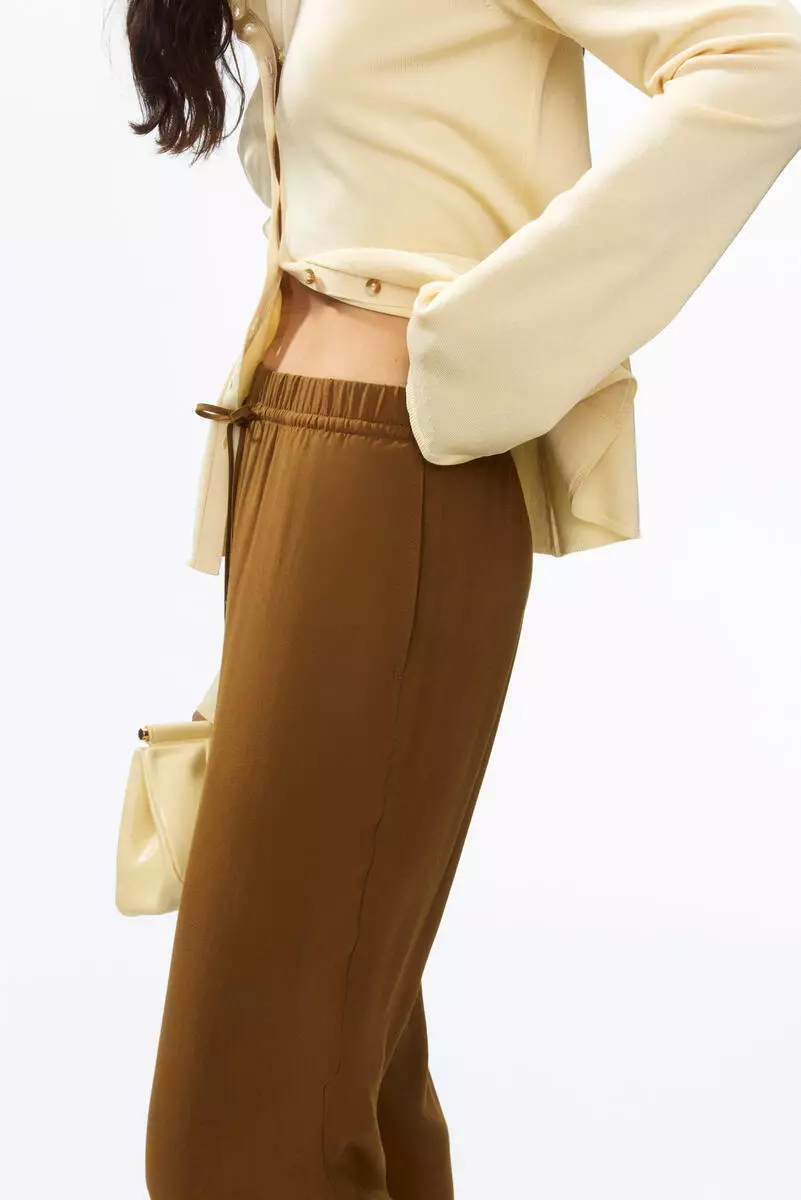 Wide pull-on trousers