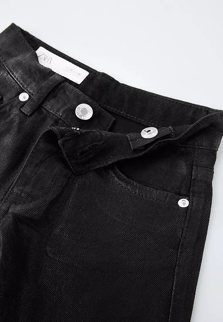 ZARA Coated Detail Jeans 2025 | Buy ZARA Online | ZALORA Hong Kong