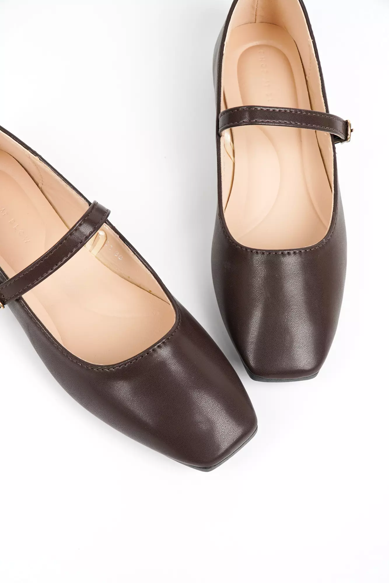 Blow BLNW 0101 Ariel Mary Jane Flats Shoes Wanita Sepatu Hitam Balet Women Shoes
