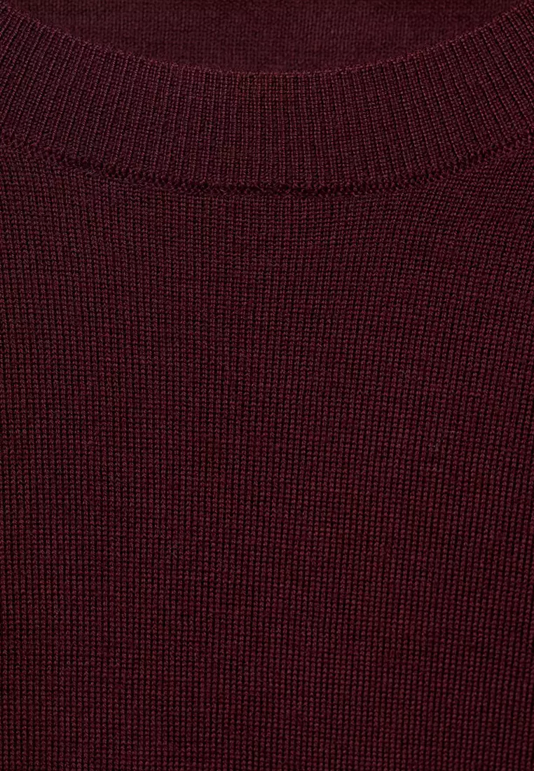 100% Merino Wool Crew Neck Sweater