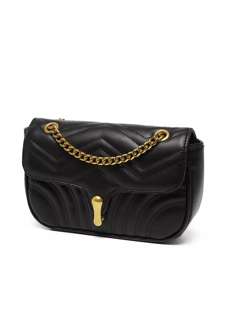 GYKACO CILLA Black - Tas Selempang Wanita - Fashion Sling bag (Import)