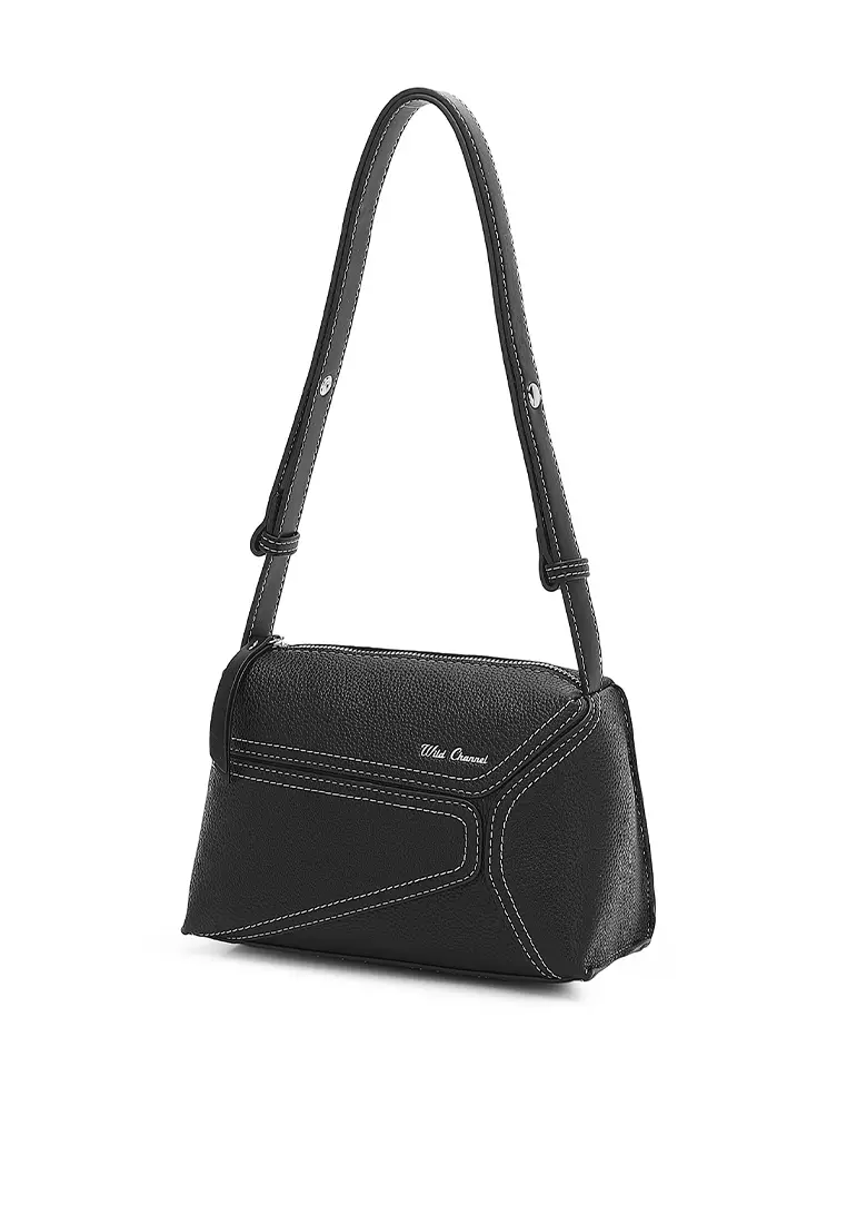 Women's Sling Bag / Crossbody Bag (斜孭袋) - 黑色