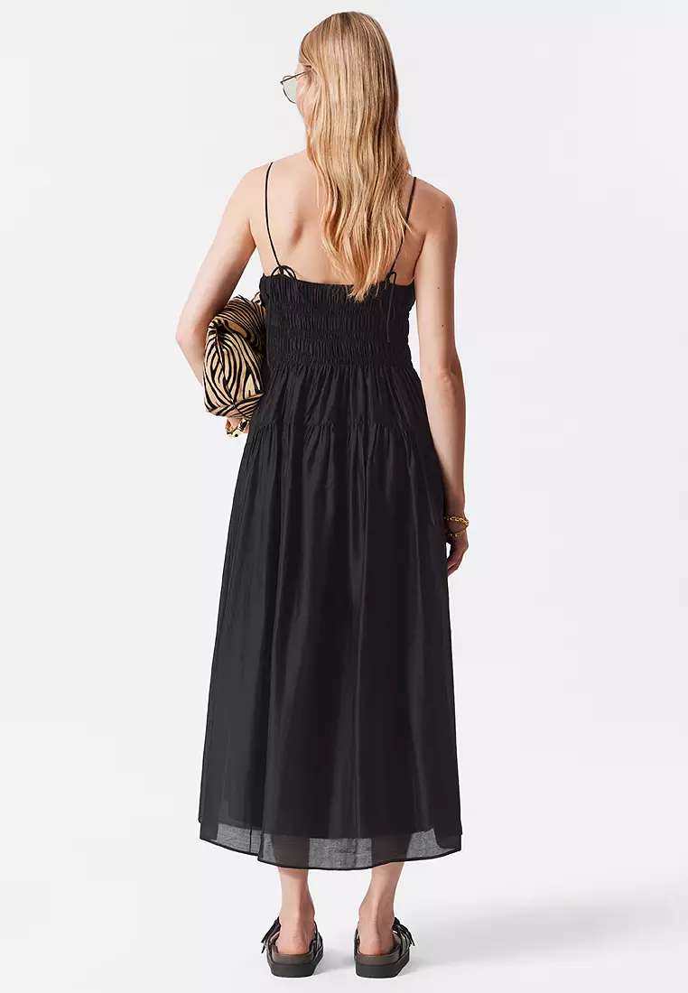 Ruched Midi Dress