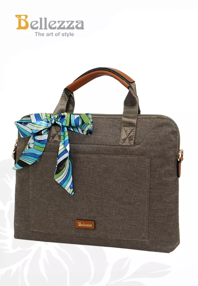 Bellezza Tas Laptop BHW351 Khaki