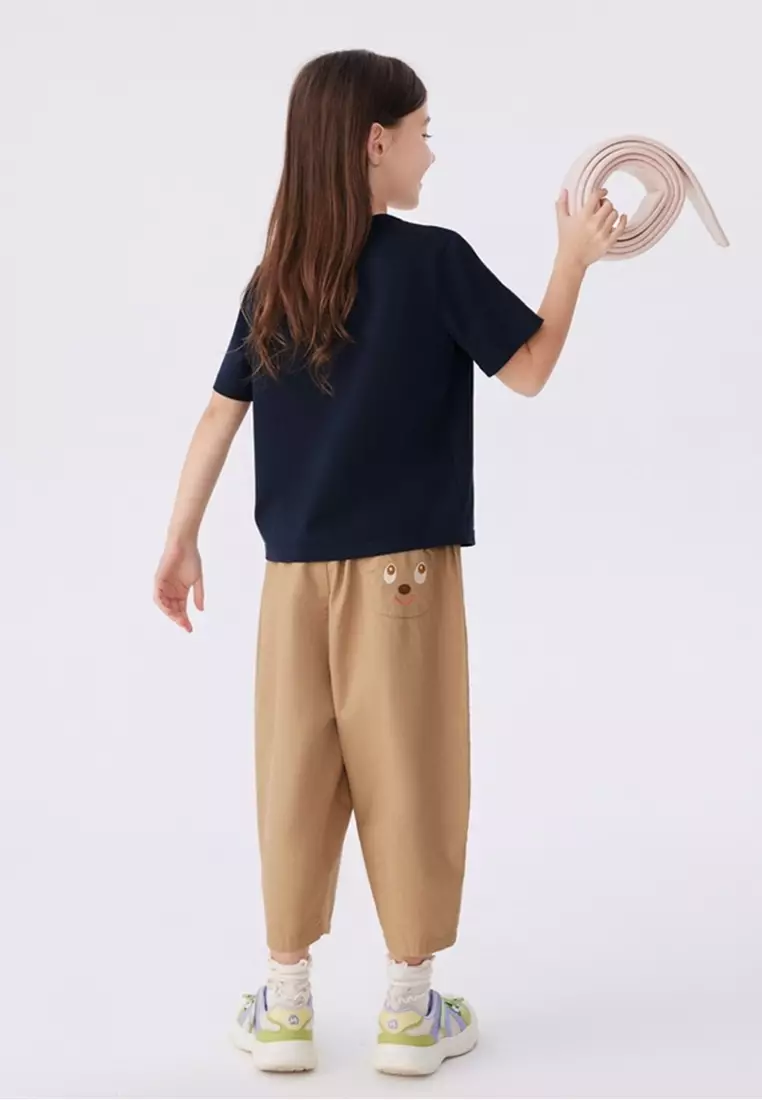 马拉丁女短袖T恤藏青色夏季T恤