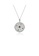 Glamorousky white Fashion and Elegant Geometric Hollow Pattern Pendant with Cubic Zirconia and Necklace 0A247AC2F79010GS_1