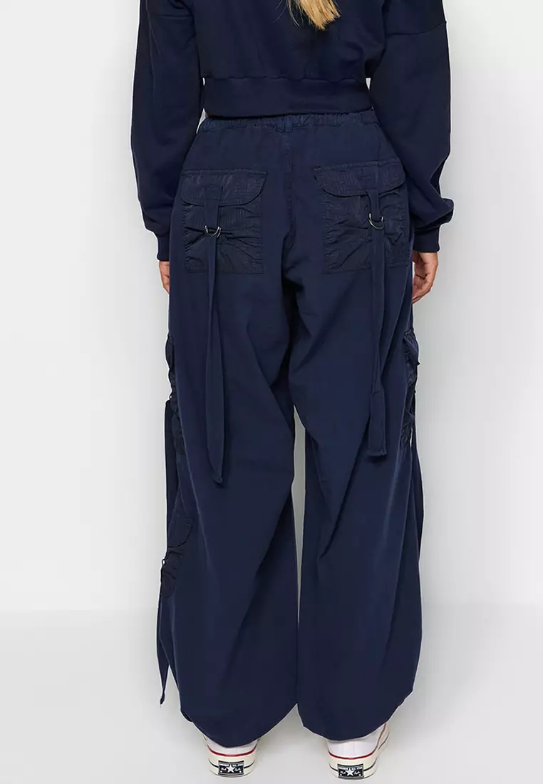 Regular Waist Cargo Pants
