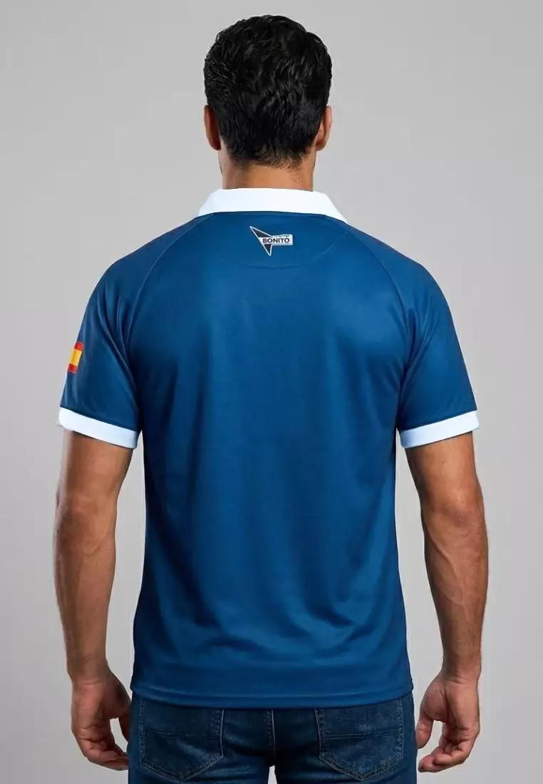西班牙 Polo 衫 - PLAY BONITO 重新定義世界 - ！美國男士尺寸！ ：S、M、L、XL