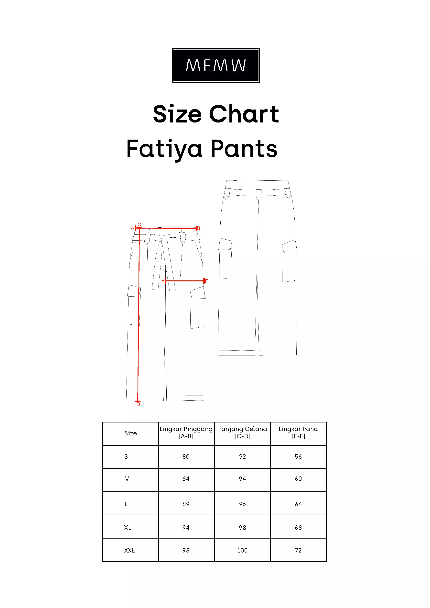 MFMW Fatiya Celana Panjang Khaky