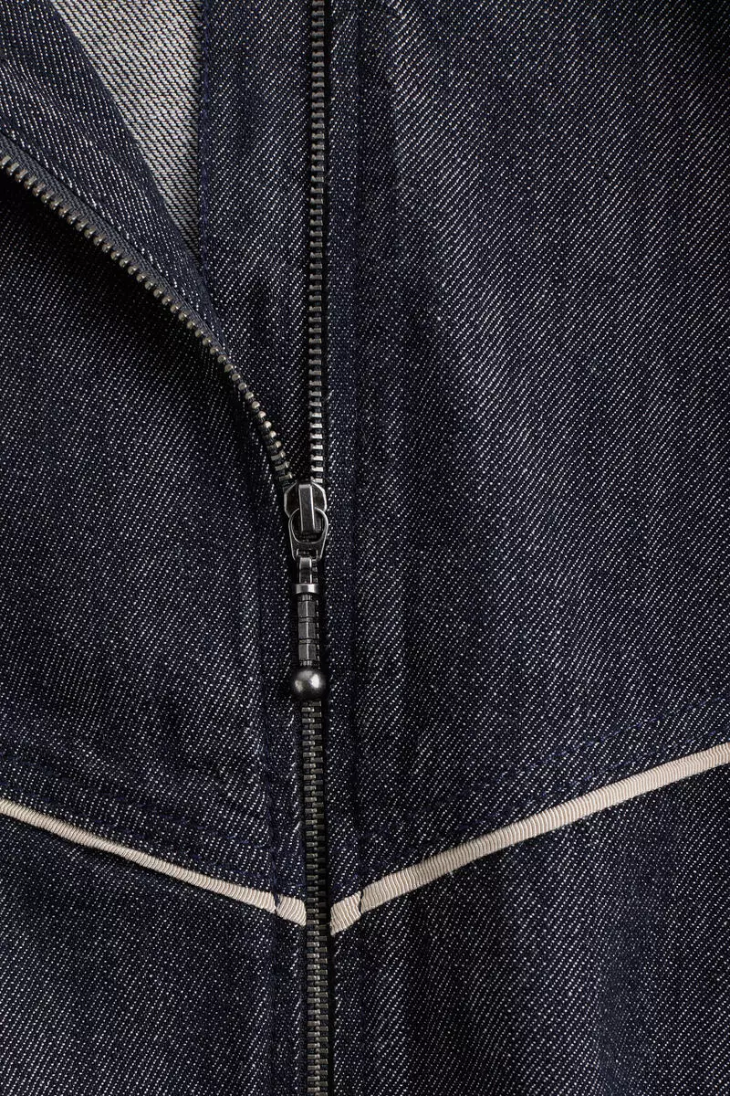 Oversized denim jacket
