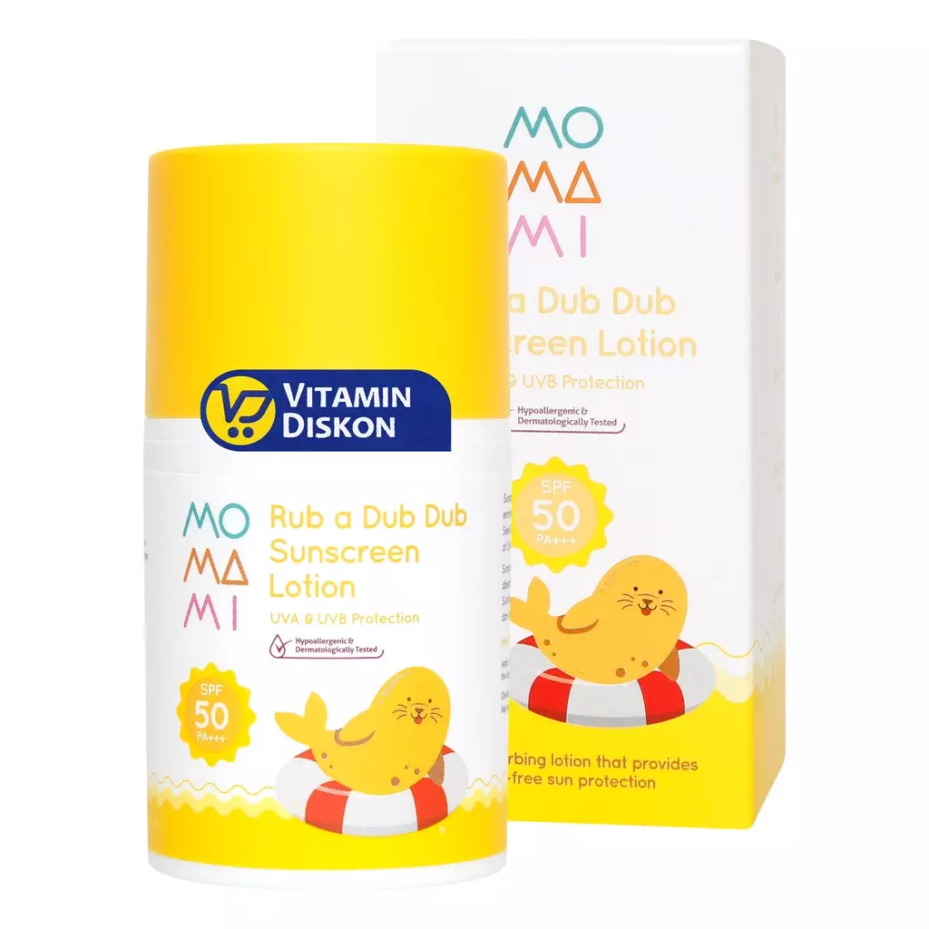 MOMAMI RUB A DUB DUB SUNSCREEN LOTION 50ML