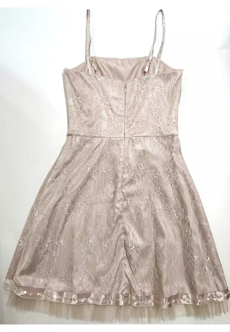 Charming Lace Midi Dress