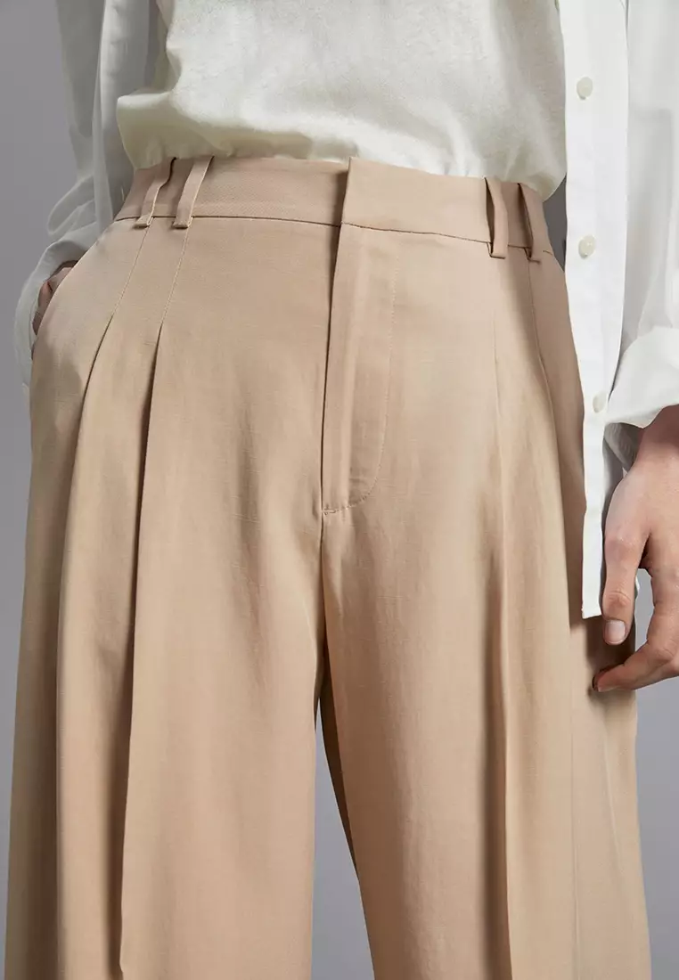 Tailored High Waist Trousers