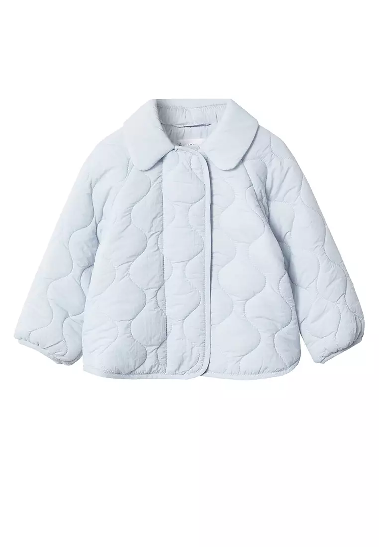 Quilted jacket mango online