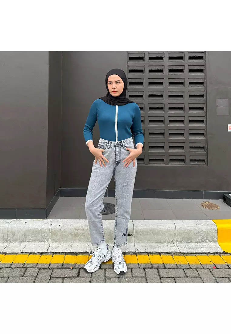 Highwaist Mom Jeans 360 BREAK FREE