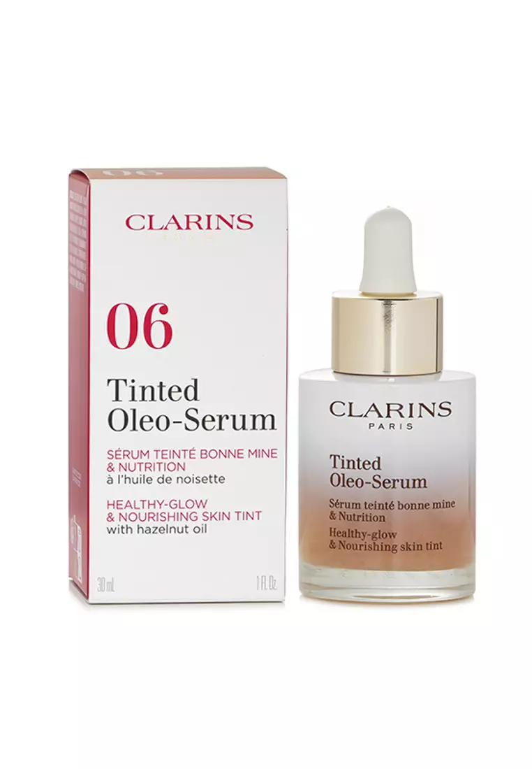 CLARINS - Tinted Oleo Serum Healthy Glow & Nourishing Tint Liquid Foundation - # 06 30ml/1oz