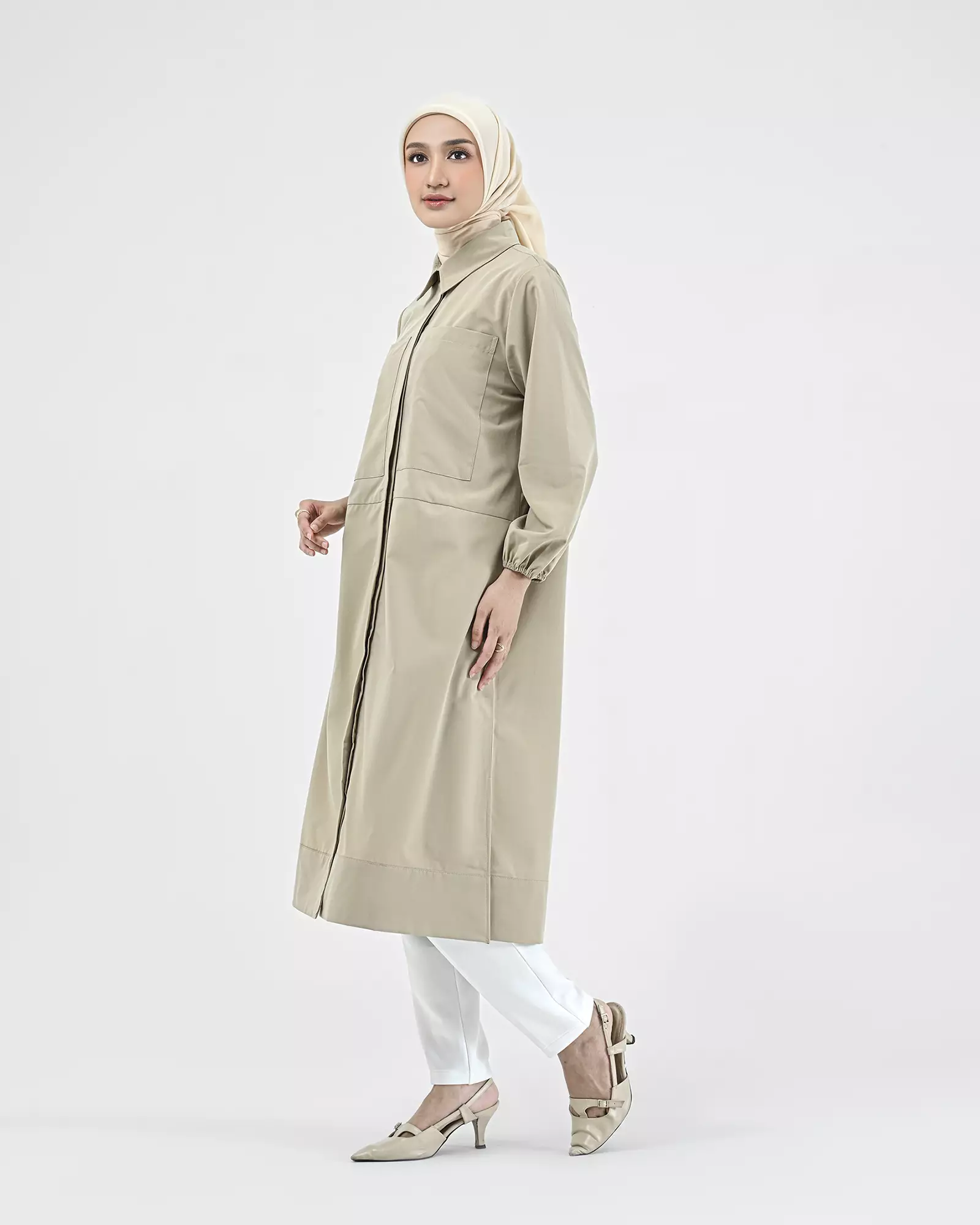 Geulis.id MELISSA TUNIC - Khaki