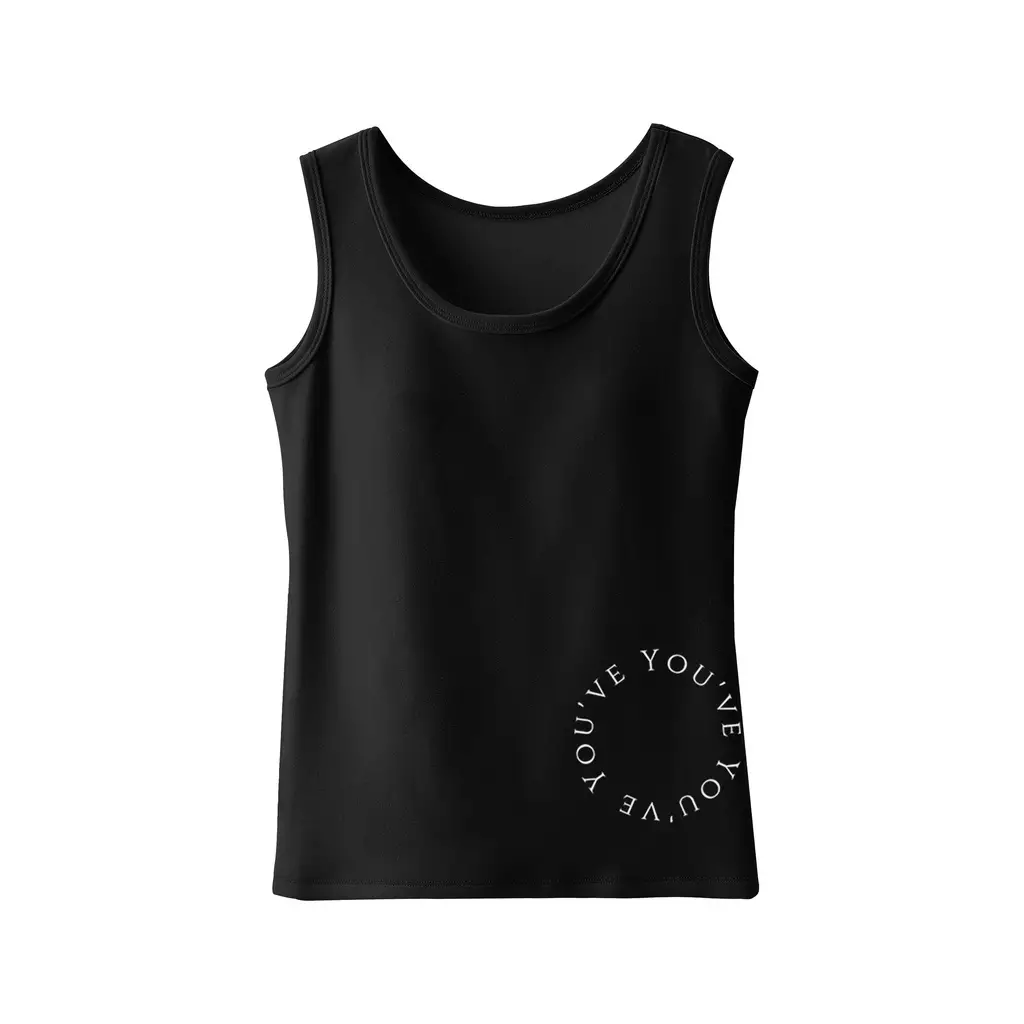 YOUHAVE PAKET HEMAT 2 PCS Tank Top Tanktop Basic Singlet Tali Lebar Strap Square Neck Stretch Wanita Tangtop Katun Perempuan 700030