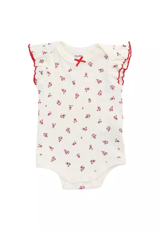 Organic Pointelle Flutter Bubbysuit