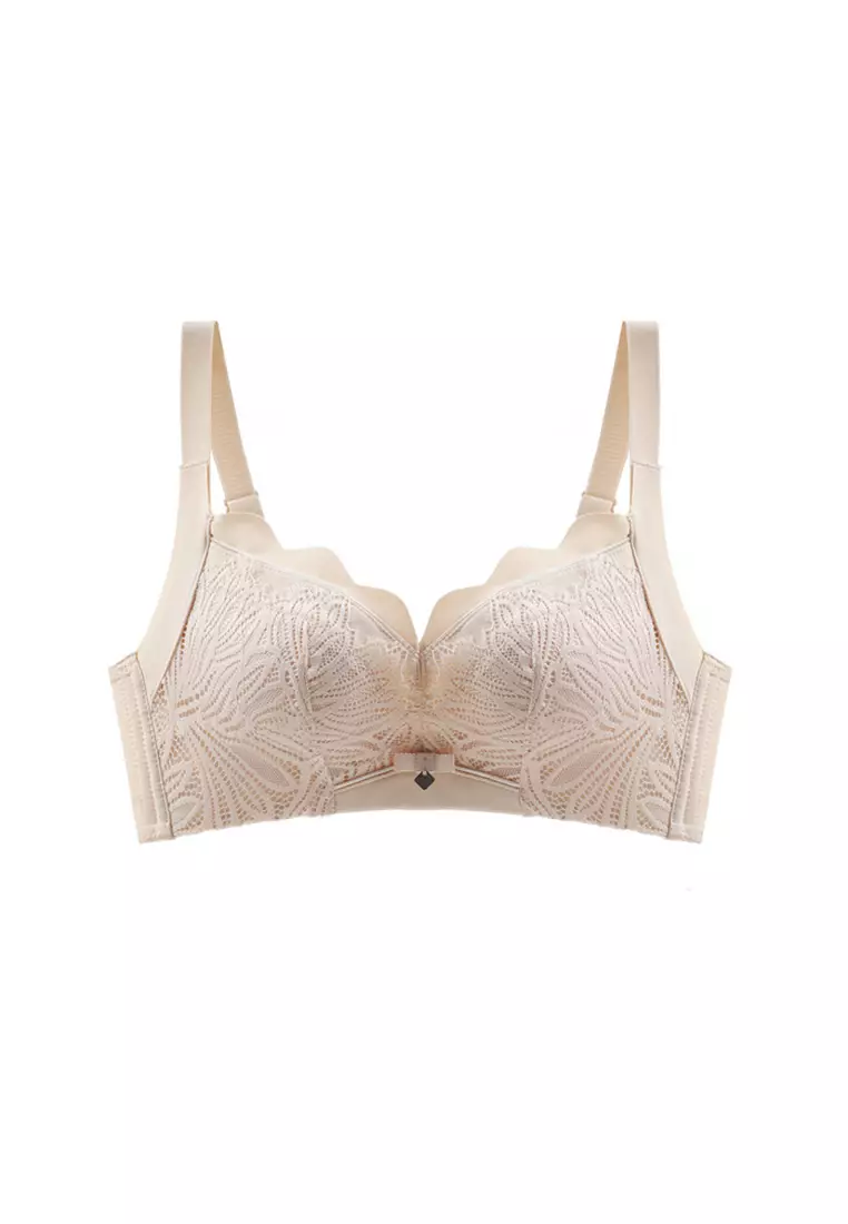 Buy ZITIQUE Non-Wired Bra Set - Beige 2024 Online